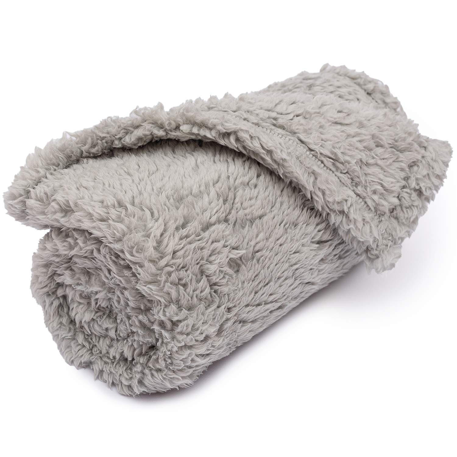 GREEN ORANGE Baby Blanket for Boys and Girls Gray 40x50 Inches Premium Soft Plush Unisex