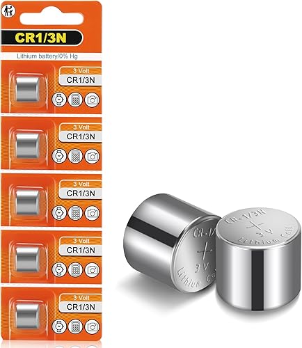 Miniatura 8 de Paquete de 10 baterías de litio 13N CR13N DL13N 3V de alta capacidad 170mAh para pistola láser, collar de perro