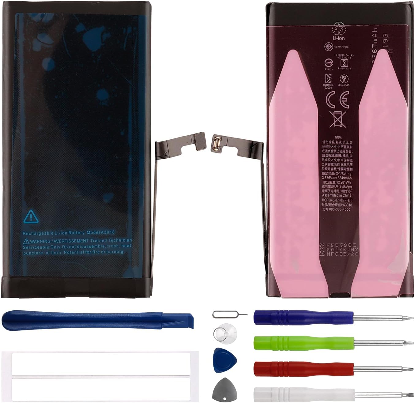 Duotipa New A3018 Phone Replacement Battery Compatible with iPhone Series 15 with Repair Tools Kit