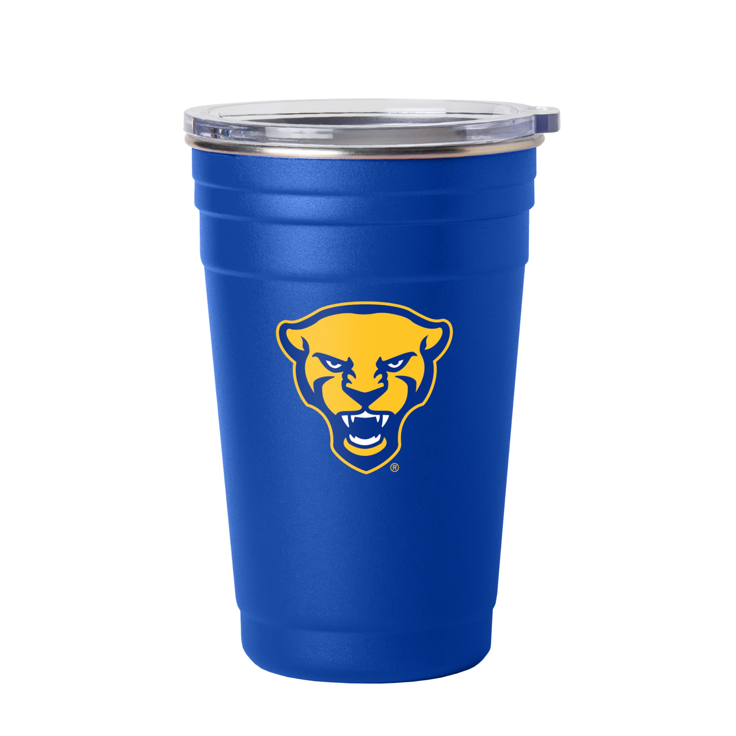Logo Brands NCAA 22 oz Stainless Steel Tailgate Cup -Double Wall Vacuum-Sealed Durable For Hot &amp; Cold Drinks, Perfect for Gameday &amp; Tailgating