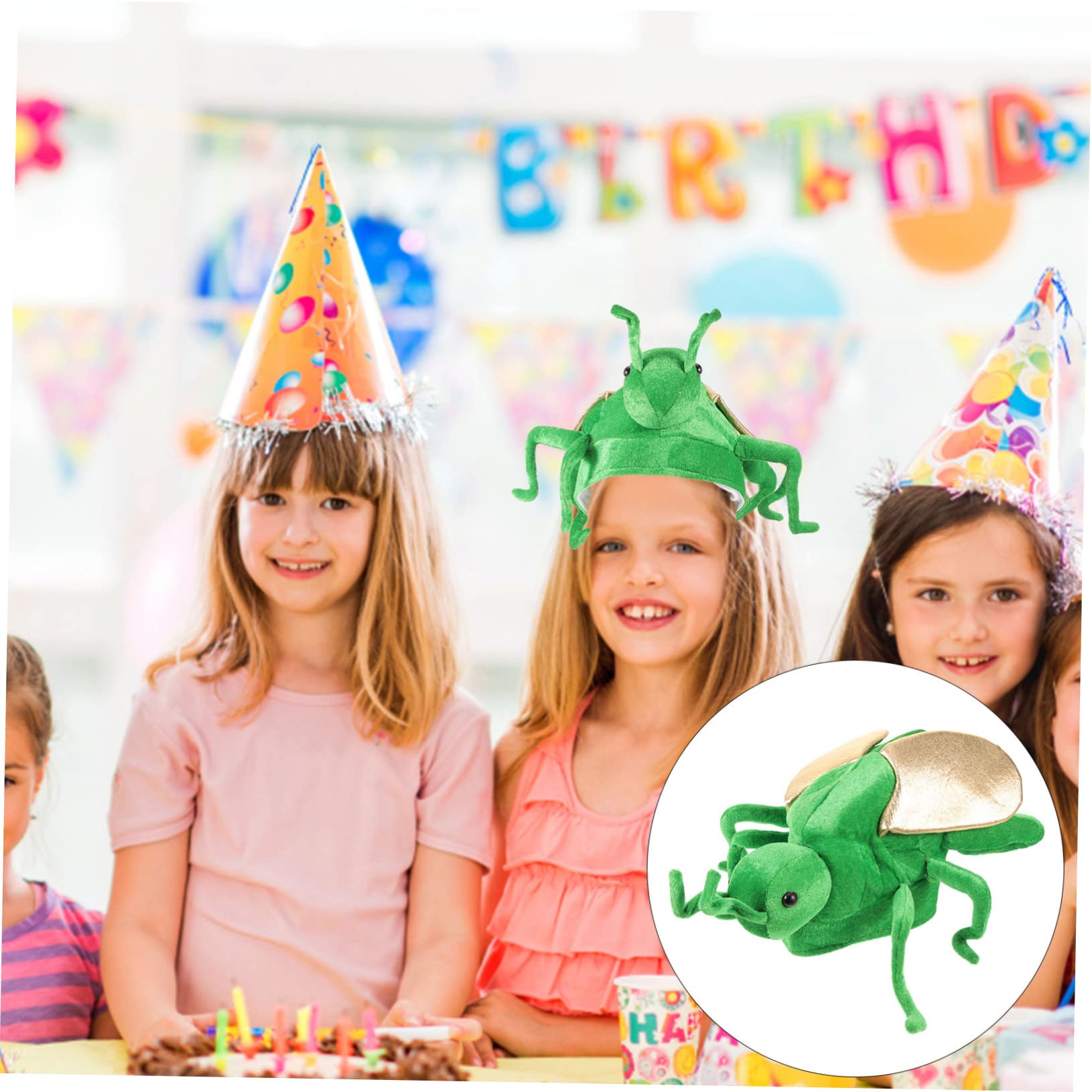 SHOWERORO 4 Piezas - Tocado Con Diseño De Animal Estilo Sombrero De Rendimiento Duradero Para Fiestas Navideñas