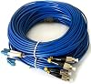Fiber Optic Cable Armored 1 Core Indoor SM OM1 OM2 OM3 Single Fiber Blue Gray ftth Indoor Armored Cable E 500mtrOM1