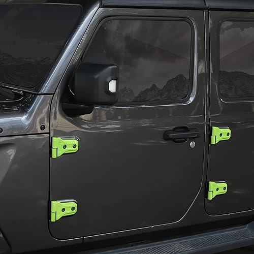 Vista 54 de JeCar - Bisagra para puerta, accesorios exteriores para Jeep Wrangler