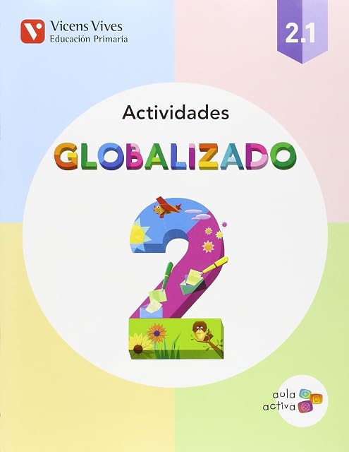 Portada de Cuaderno Globalizado 1 2º Educacion Primaria Aula Activa Ed 2015