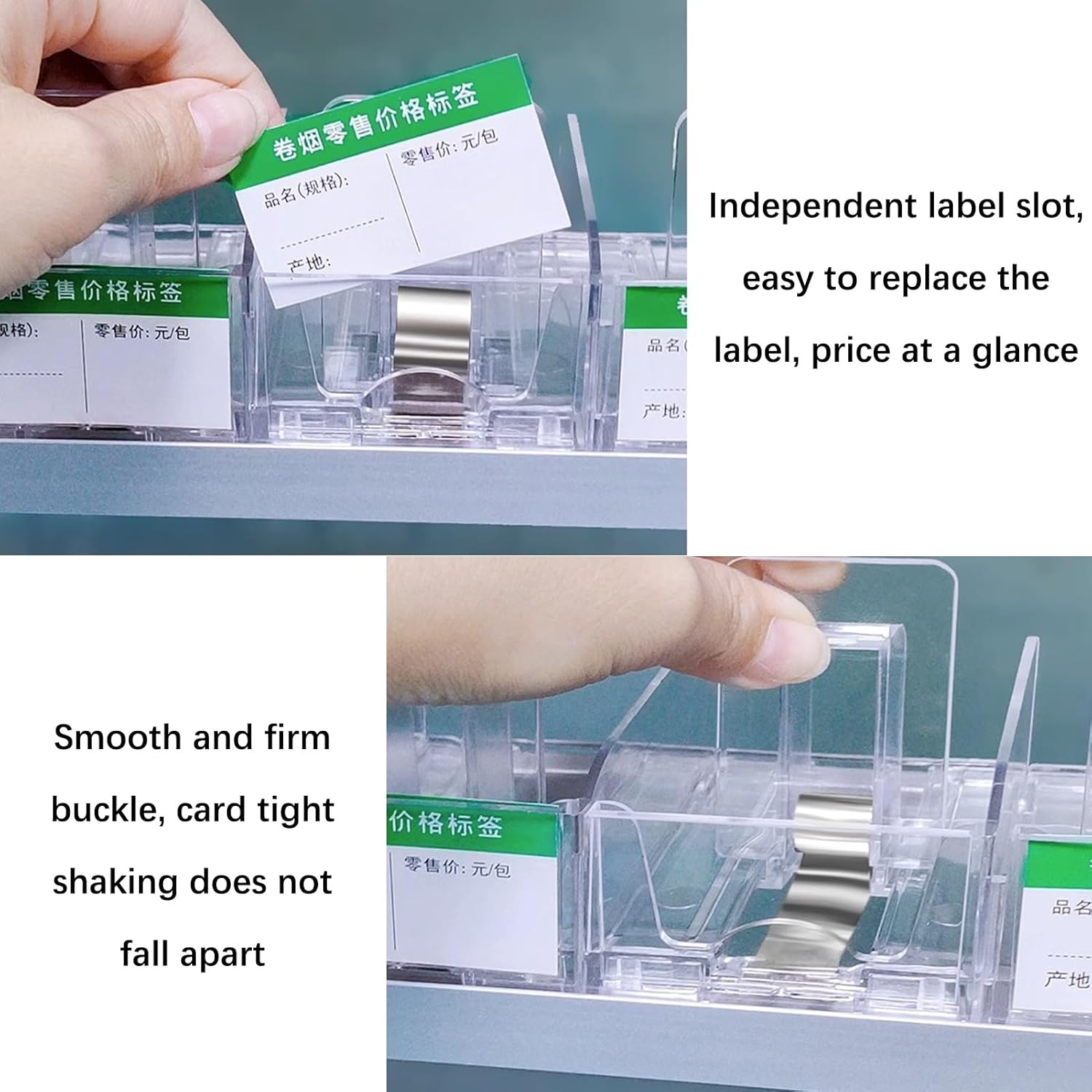 Store Display Shelves, Cigarette Showcases Rack, Automatic Cigarette Dispaly Holder Showcase, Wall Mounted Cigarette Display Case, Market Store Retail Cigarette Cabinet ( Color : Clear , Size : 33.86x