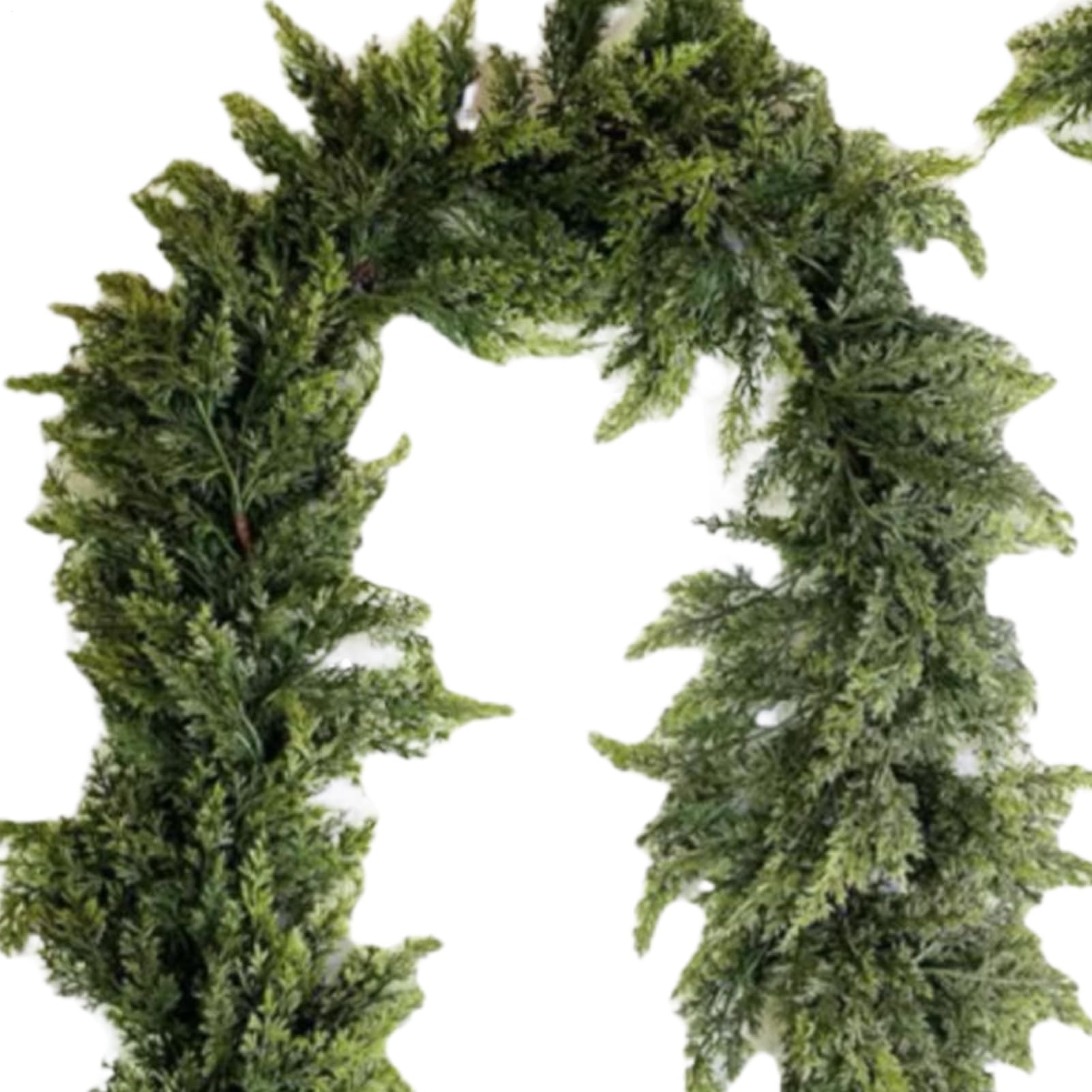 Weihnachtsgirlande Für Den Kamin 268 cm Zedergrün