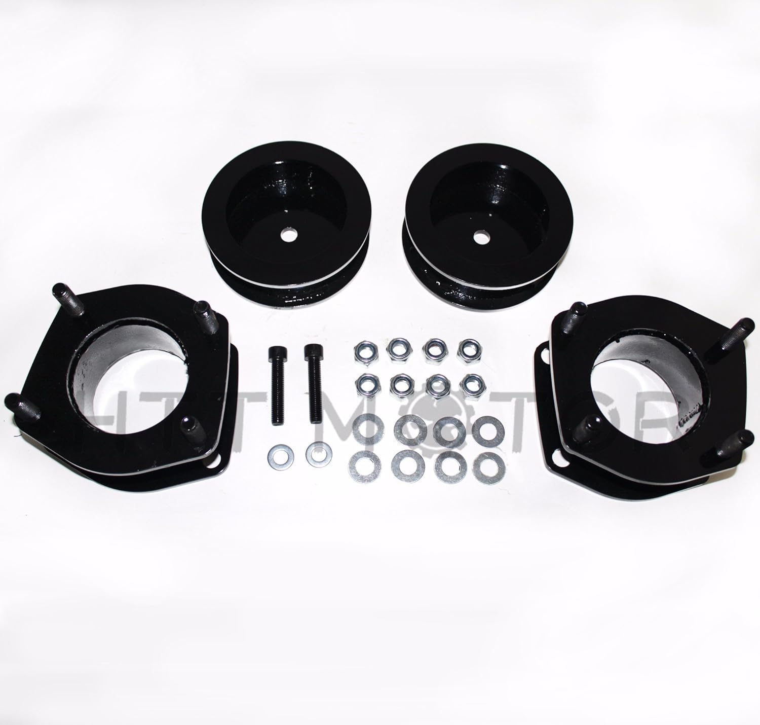 XKMT-Compatible With 2007-2016 Jeep Wrangler JK 3" Full Lift Leveling Spacer+Shock Extenders Kit [B07BDCT8W5]