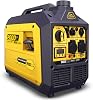 Aceup Energy 2000 Watt Portable Inverter Generator, Petrol Powered Generator Pure Sine Wave Silent Lightweight for Home, Camping, EURO-V, CE