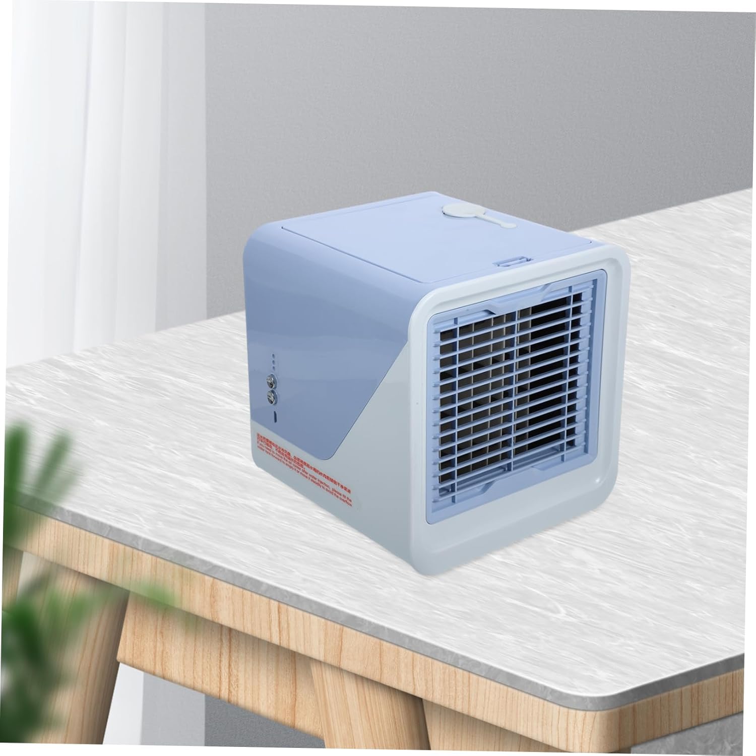 Zerodeko Adjustable Tabletop Cooling Fan One-key Operation Quiet Environment Suitable for Ages