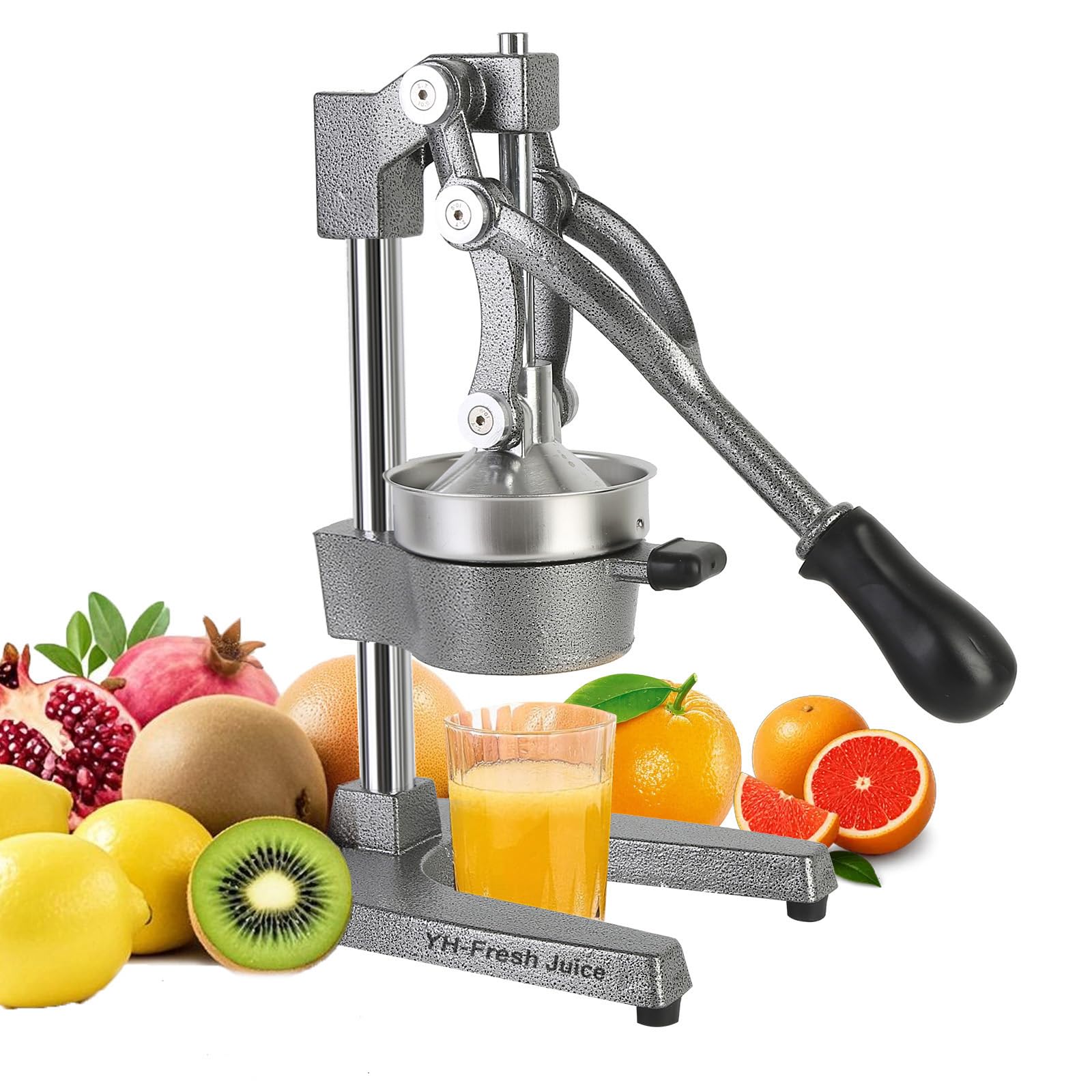 juice Hand Press Juicer Machine Manual Orange Juicer and Professional Citrus Juicer for Orange Juice Pom Lime Lemon
