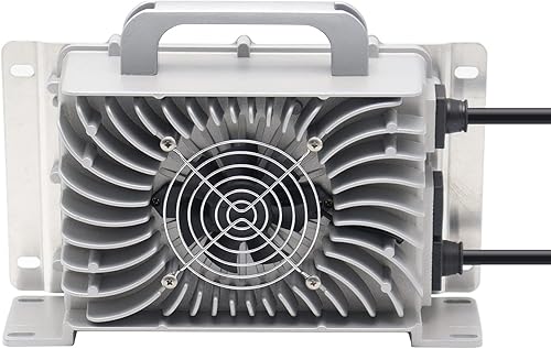 Miniatura 3 de Cargador de batería de repuesto para carrito de golf de 15 amperios para carrito de golf de 48 voltios Club Car con enchufe redondo de 3 pines