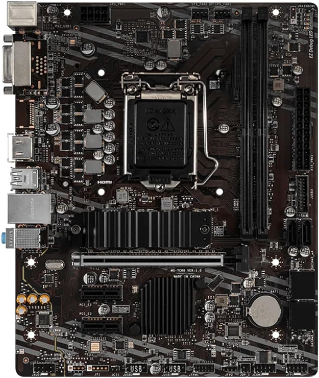 Motherboard Fit for MSI B460M-A PRO Motherboard 64GB LGA 1200 DDR4 Support 10th CPU Micro ATX Mainboard
