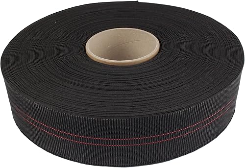 Miniatura 8 de BambooMN Correa elástica de látex de dos pulgadas para reparación de sillas - Rollo de 40 pies