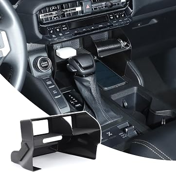 Center Console Storage Box Tray Compatible with Toyota Land Cruiser 250 Prado J250 LC250 2024 2025 2026 Accessories ABS Center Console Insert Tray Secondary Compartment