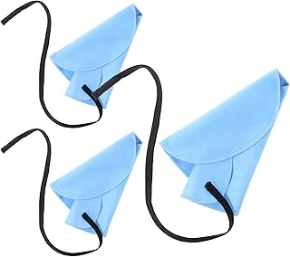 3PCS Saxophone Cleaning Cloth, Blue Saxophone Cleaning Kit, Clarinet Swab Cloth for Inside Tube, Clarinet Swab Cleaning-Cloth for Flute, Piccolo, Trumpet, and Other Wind & Woodwind Instruments