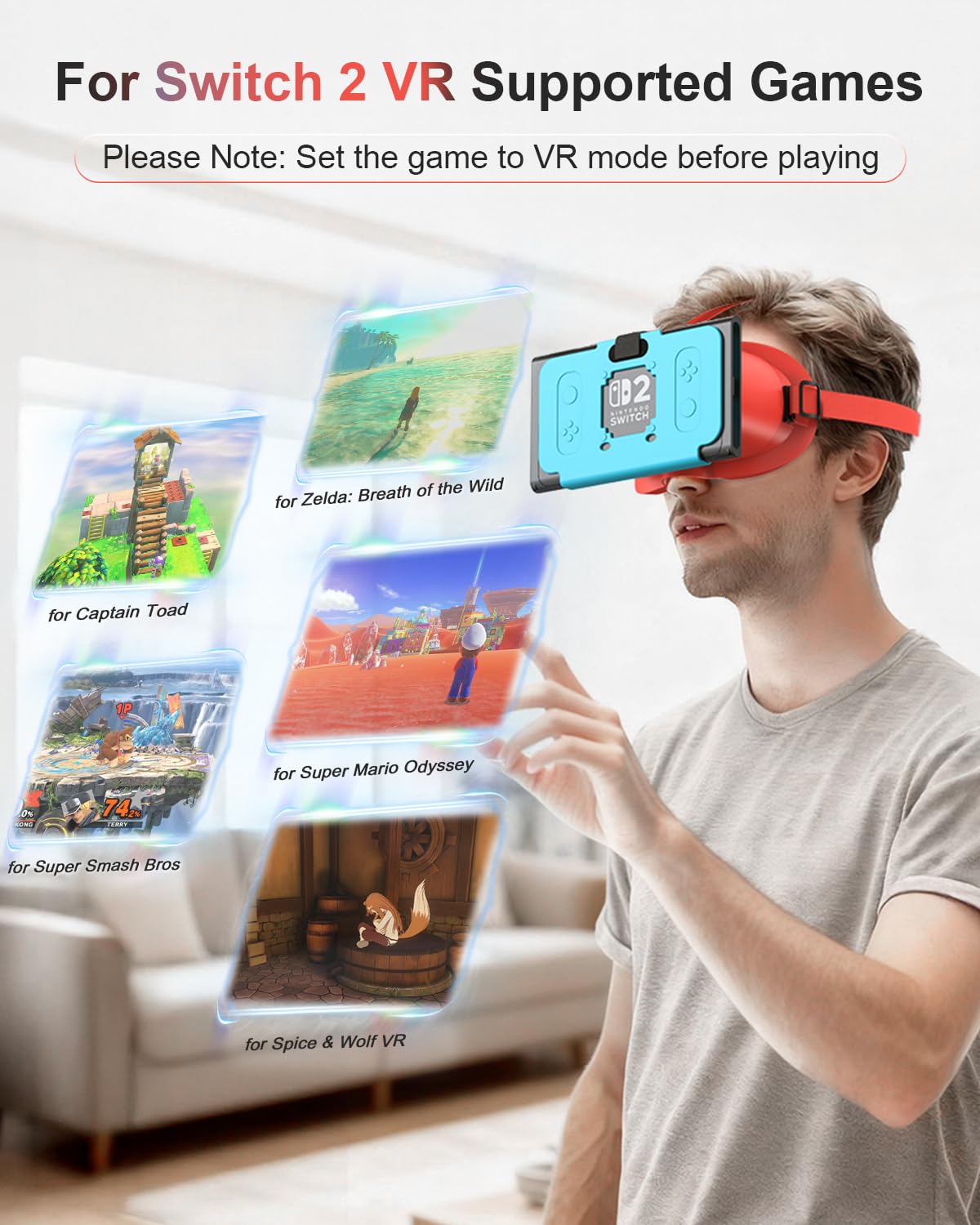 Nintendo Switch 2 (2025) için VR kulaklık, Switch 2 Virtual