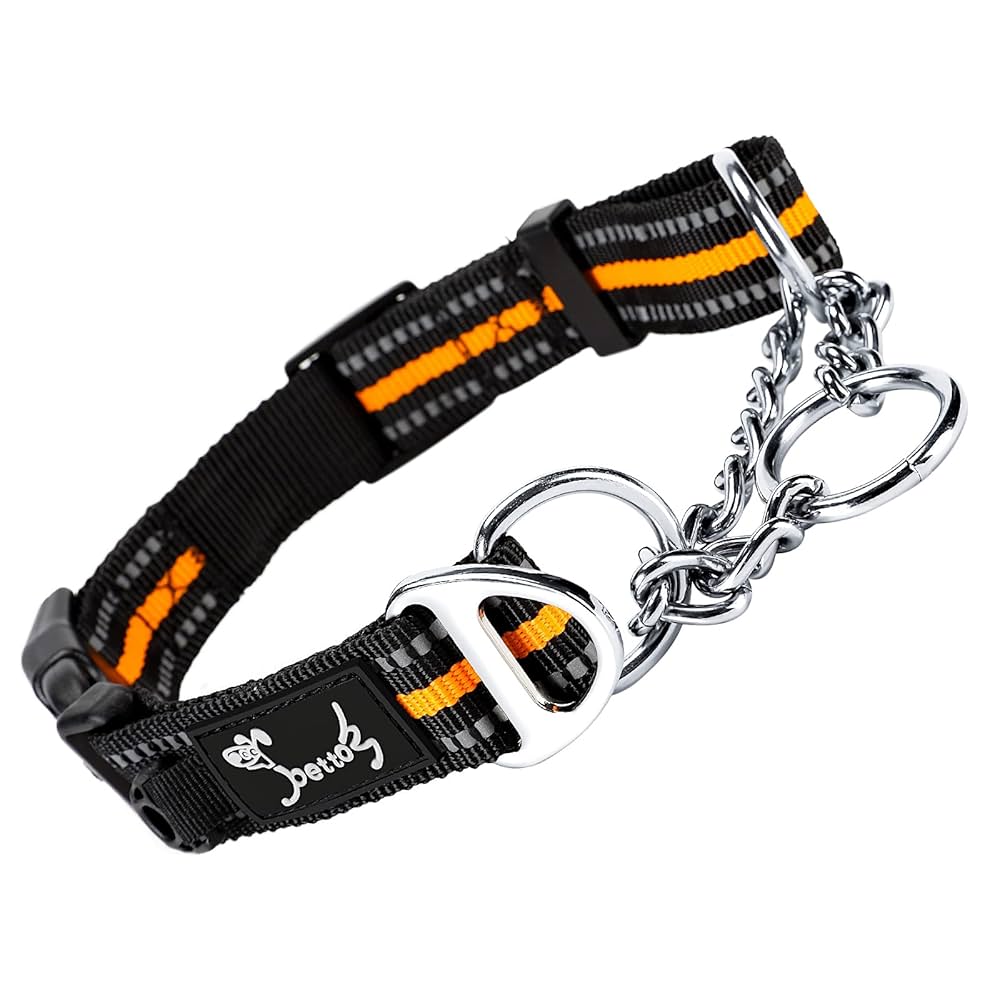 POPETPOP Reflektierendes Hundehalsband – Nylon, Verstellbar, In 3 Größen Für Kleine Bis Große Hunde!
