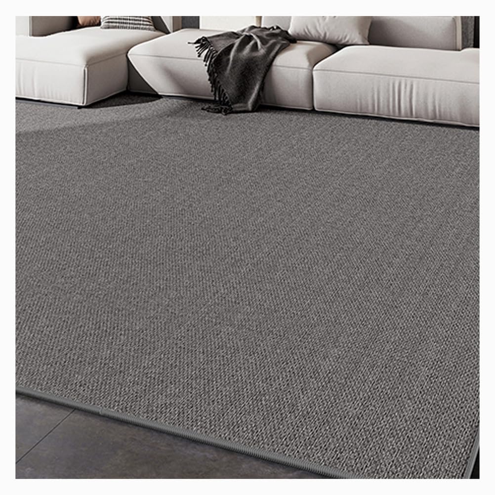 Tapis de chambre moderne et doux pour une ambiance cosy grise