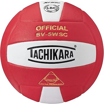 Composite SV-5WSC Volleyball Red/White EA