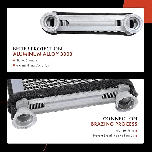 Miniatura 7 de A-Premium Núcleo de calentador HVAC compatible con Subaru Forester 2009-2022 Impreza 2008-2016 Crosstrek WRX WRX STI XV Crosstrek