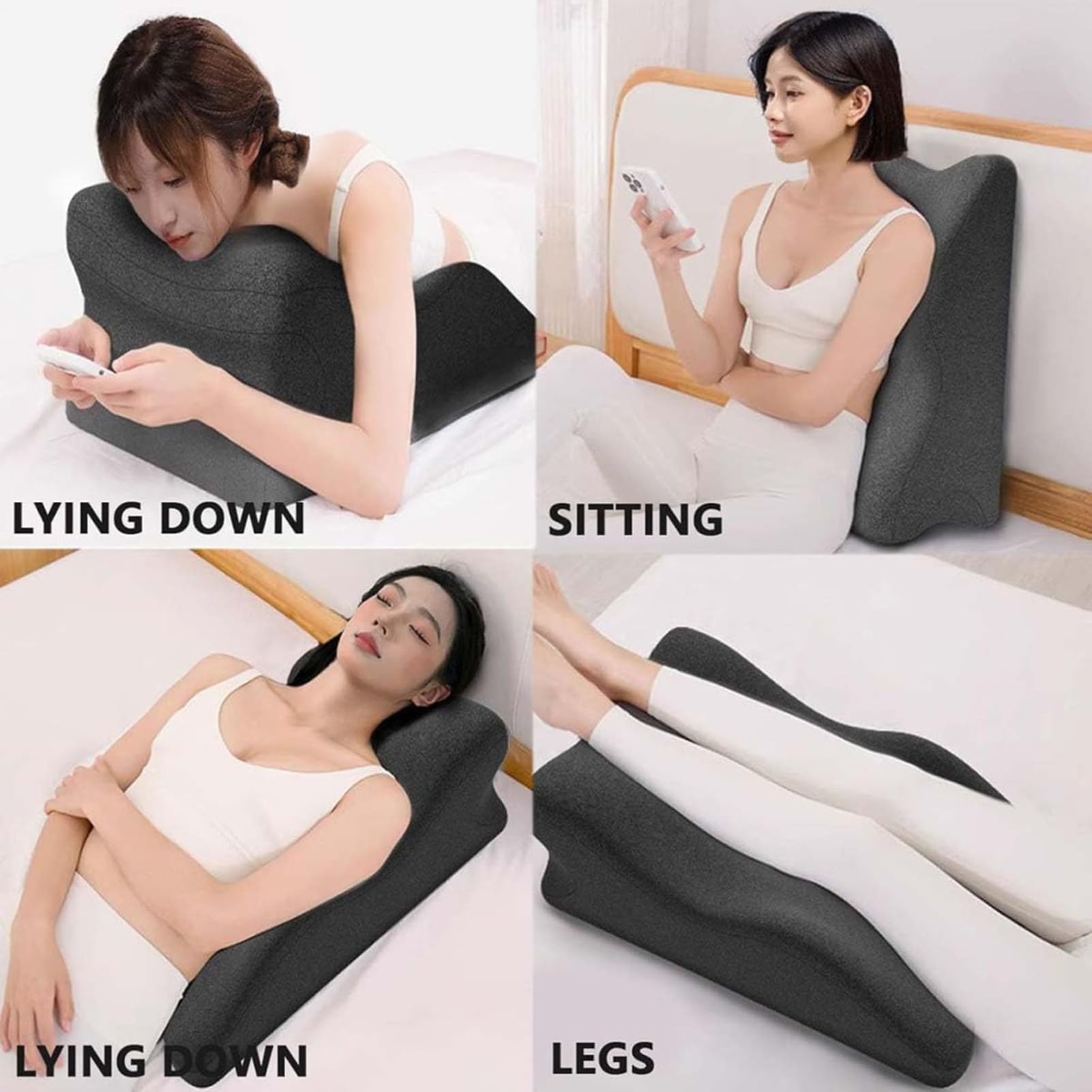 Almohada de apoyo para las piernas,Almohada de elevación de las piernas