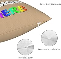 Vista 158 de Funda de almohada personalizada con nombre de texto fotográfico, funda de almohada impresa de dos lados para cumpleaños, Navidad, aniversario