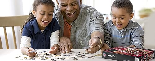 Miniatura 6 de YouTheFan NFL Purebred Fans - Rompecabezas de 500 piezas, un verdadero clavador