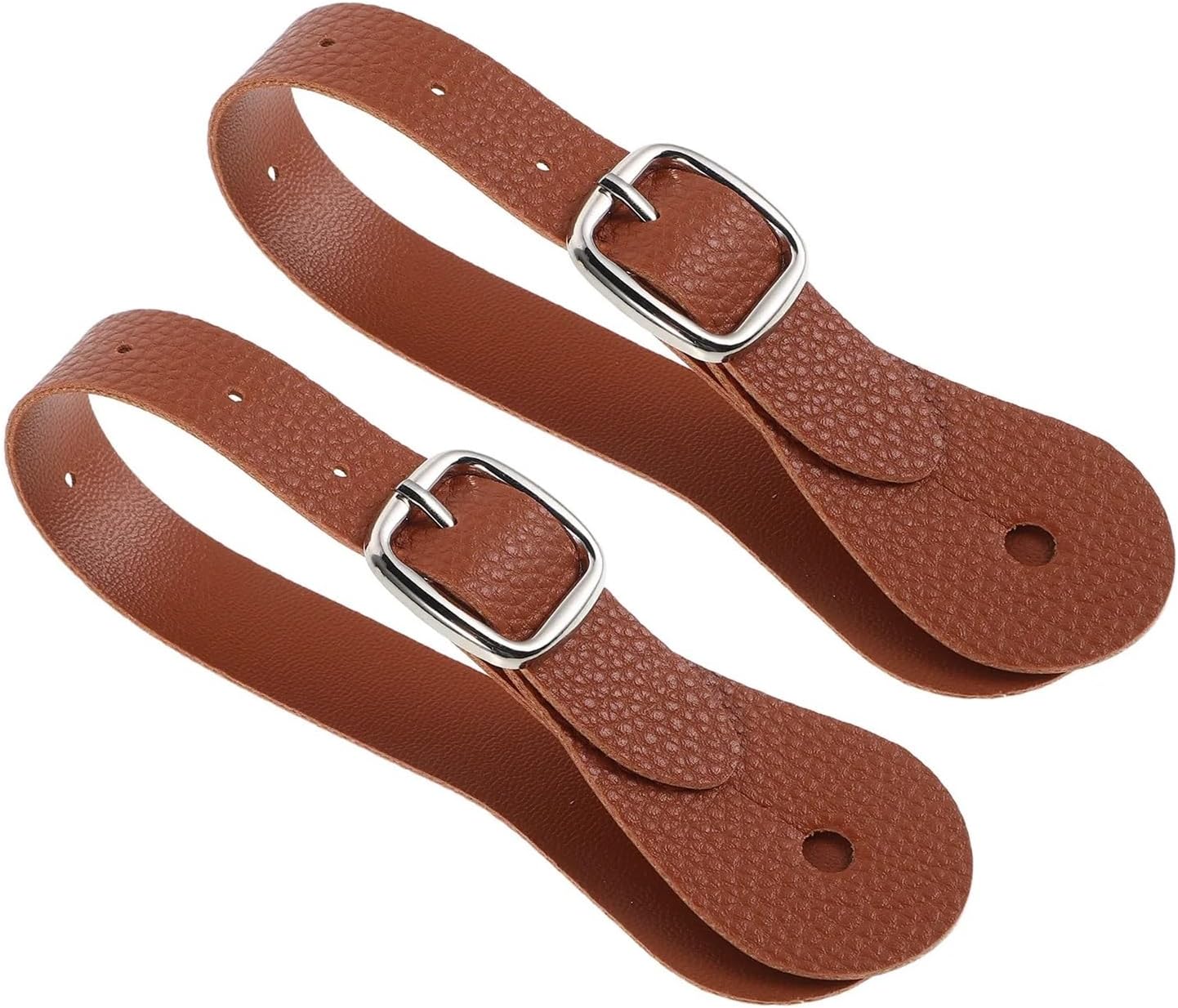 4pcs Adjustable Equestrian Spur Straps Horse Riding Accessories Lightweight Durable Riding Gear for Women Men Western Set