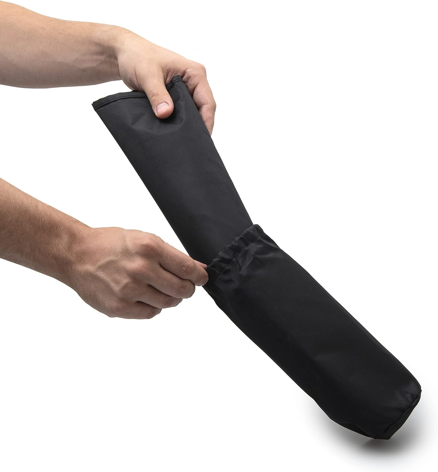 Dual-Sided Guitar Dust Cover (Black/Silver), Heavy-Duty Oxford 420D – Fits Acoustic/Electric Guitars & Basses on Stand – Shields from Dust, Pet Hair, Sun, Moisture – Includes Pouch & Microfiber Cloth
