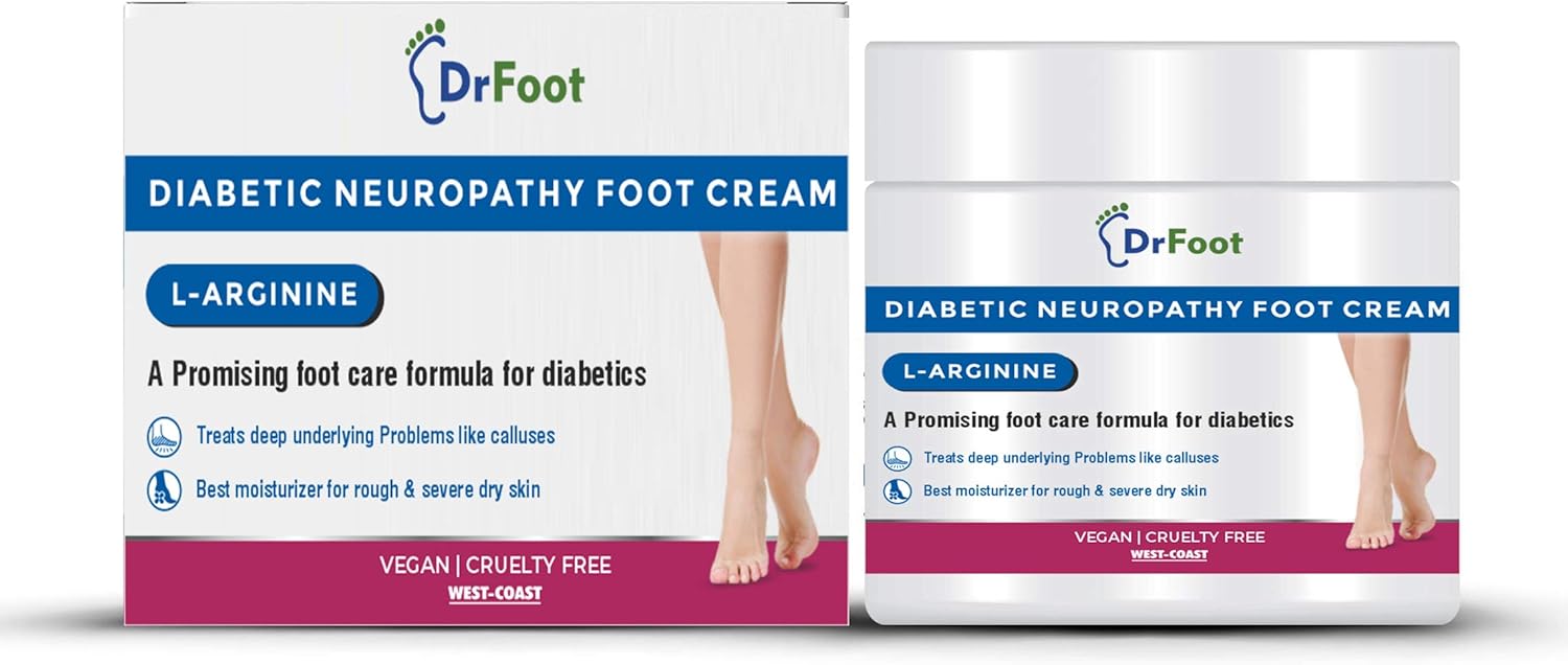 Dr Foot Diabetic Neuropathy Foot Cream LArginine & Dimethicone