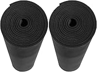 Vista 22 de AMZQNART Paquete de 2 rollos de espuma EVA de 2mm, rollo de espuma para cosplay, 16 x 59 pulgadas, color negro, adecuado para modelado de cosplay