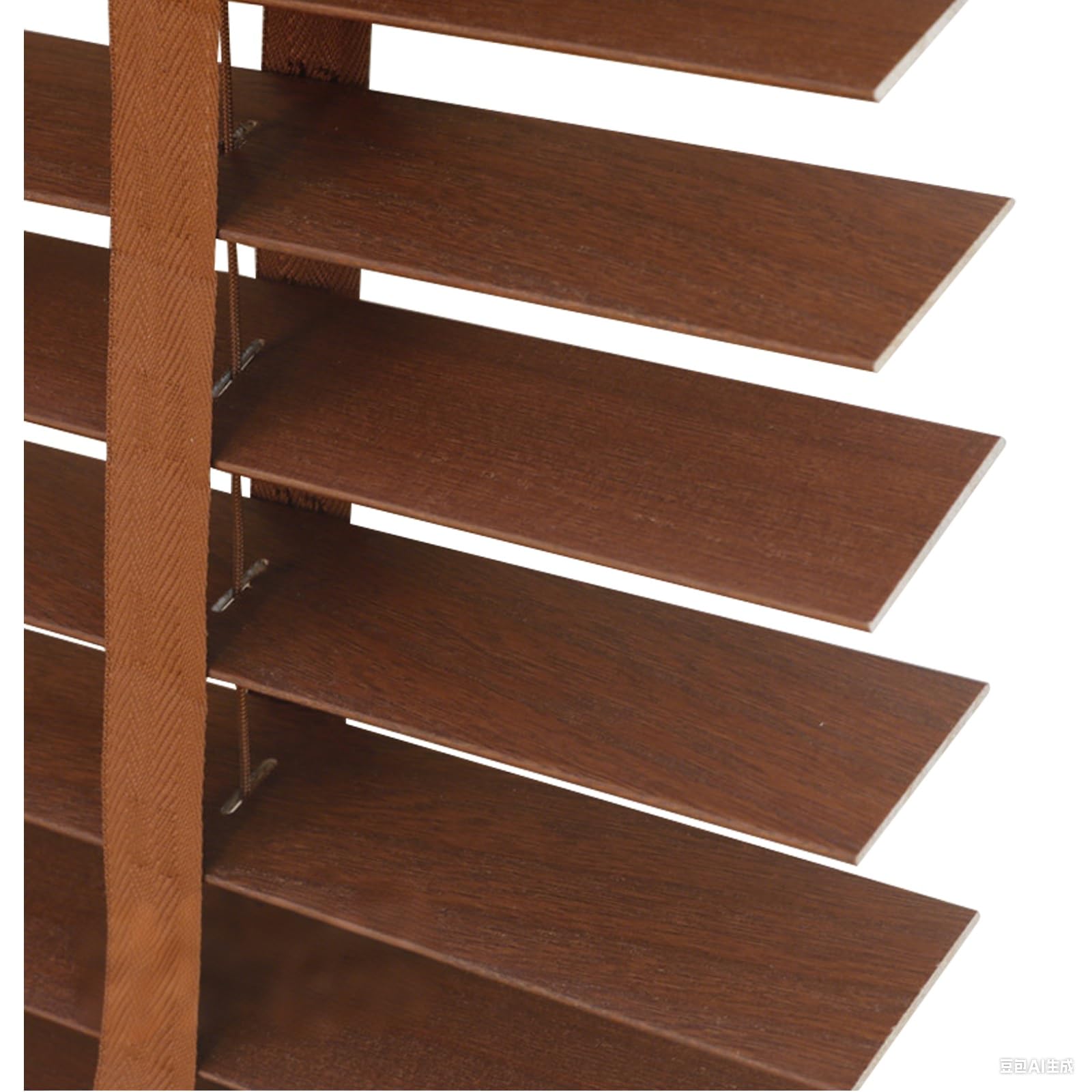 Tende Veneziana in Legno per Interno ed Esterno, Privacy Oscurante per Finestre 25 35 45 60 80 100 125 110 145 180 200 215 cm su Misura Veneziane Orizzontali Lamelle 50 mm(1315)
