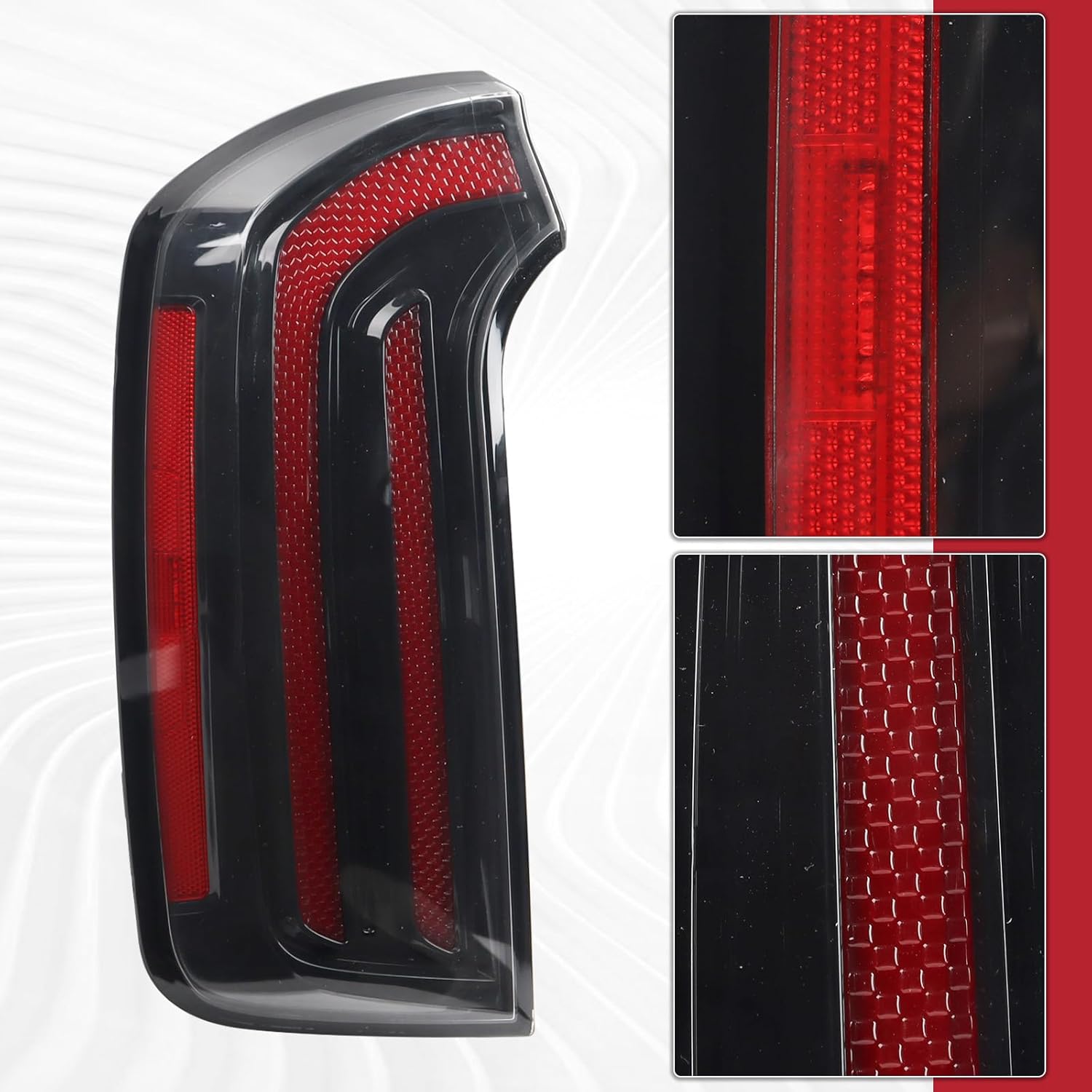 LED Type Tail Light Rear Lamp Assembly Compatible with 2023-2025 Kia Telluride EX/SX/X-Line/X-Pro Models Left Driver Side 92401-S9600 KI2804170