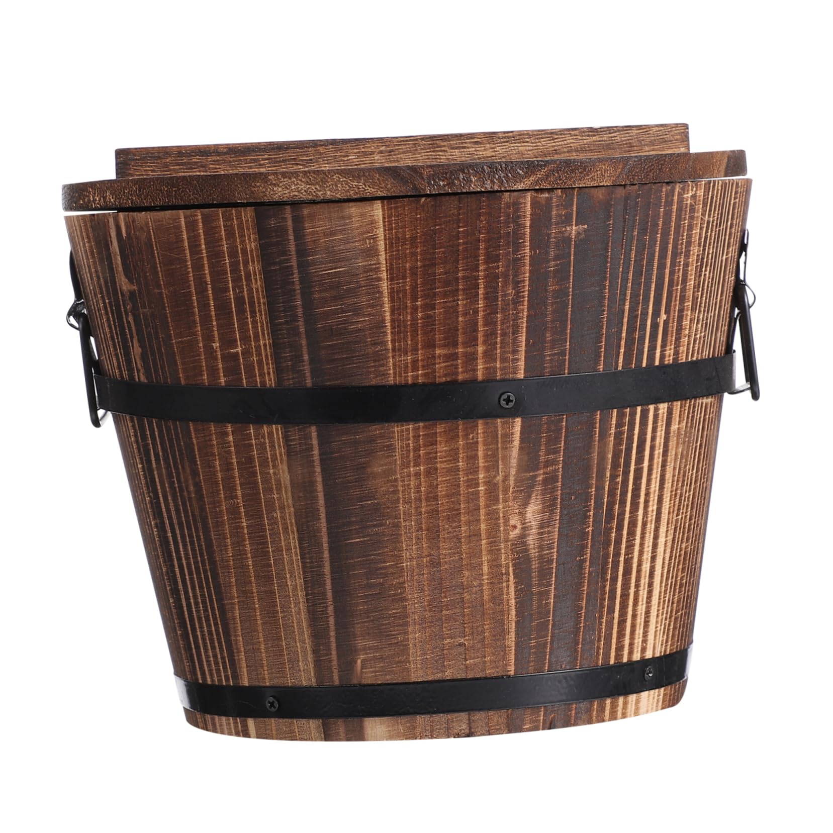 Cesta de almacenamiento de arroz contra la humedad con contenedor de madera Cabilock