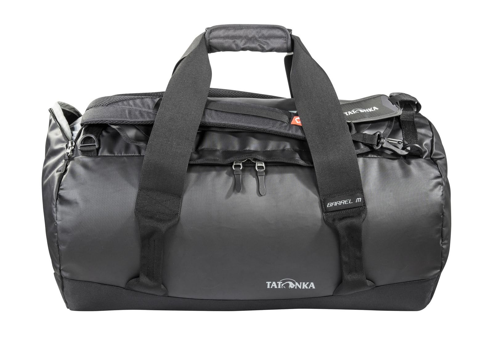 Tatonka Barrel M Reisetasche - 65 Liter - wasserfeste Tasche aus LKW-Plane mit Rucksackfunktion und großer Reißverschluss-Öffnung - Rucksacktasche - unisex