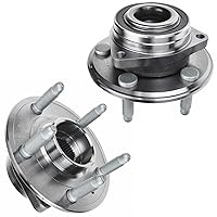 Vista 11 de Detroit Axle - 2 Cubos de Cojinetes de Rueda Delantera para Dodge Ram 1500 2009-2011, Conjunto de Cojinetes de Rueda y Cubos 2010, Par de Cubos