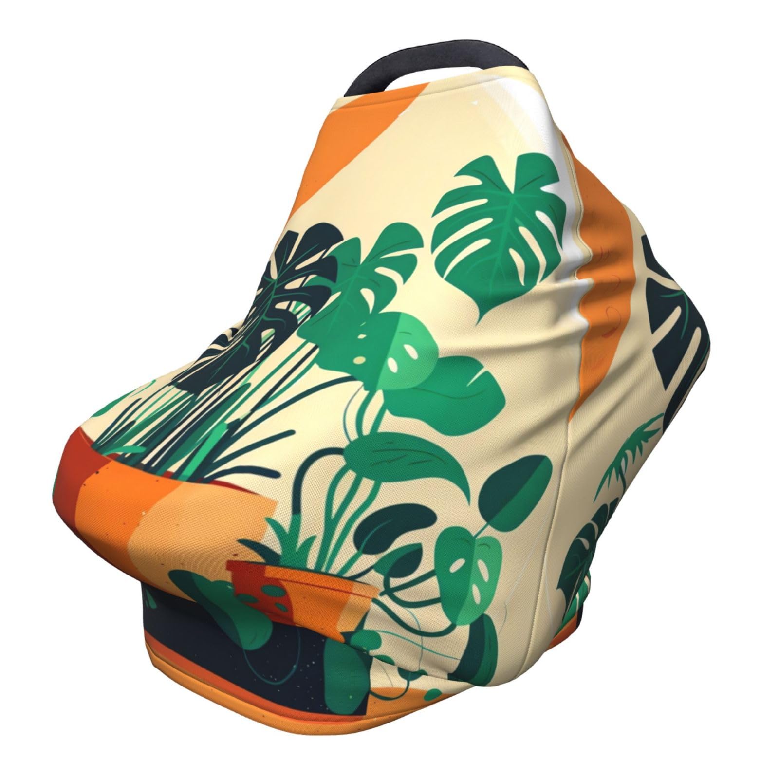 XZDHYZ Cartoon Turtle Back Bamboo Versatile full-print Stroller Chair Cover/Nursing Cover, specially designed for your baby