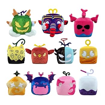 Amazon.co.jp: [WUKO] ブロックスフルーツ 周辺 ぬいぐるみ