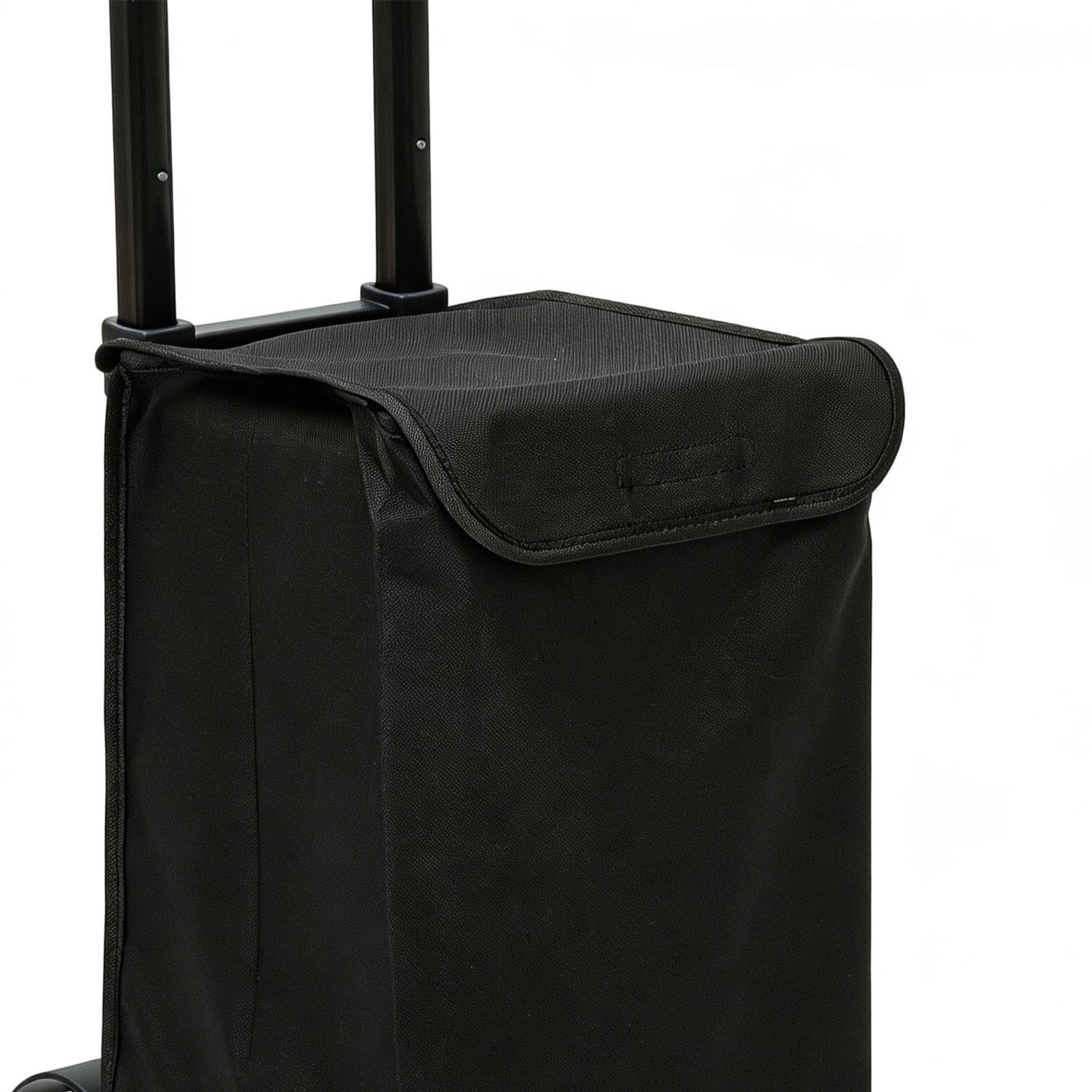 Carrello pieghevole per la spesa, con comoda impugnatura, 33 x 22,5 x 38 cm, carrello per la spesa leggero, carrello pieghevole a spinta, maneggevolezza adatta agli anziani, per supermercato e
