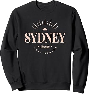 Sydney Canada | Sydney Nova Scotia Modern Sweatshirt