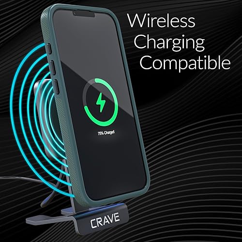 Miniatura 6 de Crave Dual Guard - Funda compatible con iPhone 16e, protección a prueba de golpes, funda de doble capa para iPhone 16e (6.1 pulgadas), color verde