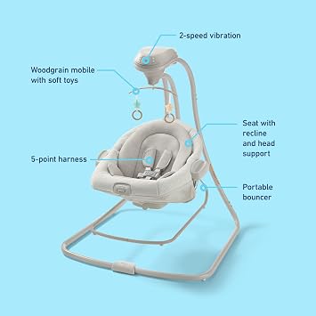 Graco DuetConnect LX Baby Swing