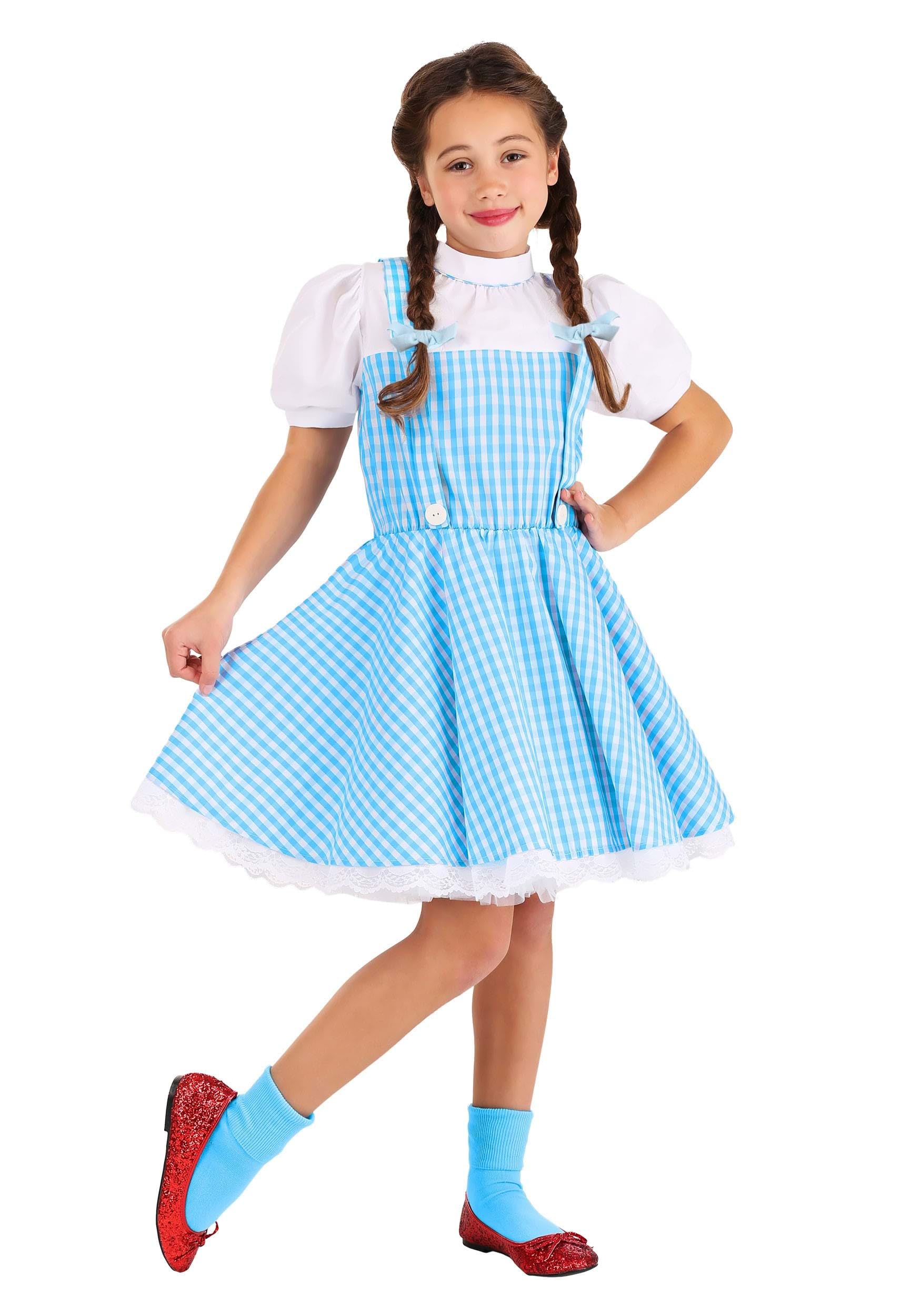 Classic Dorothy Wizard of Oz Costume for Kids