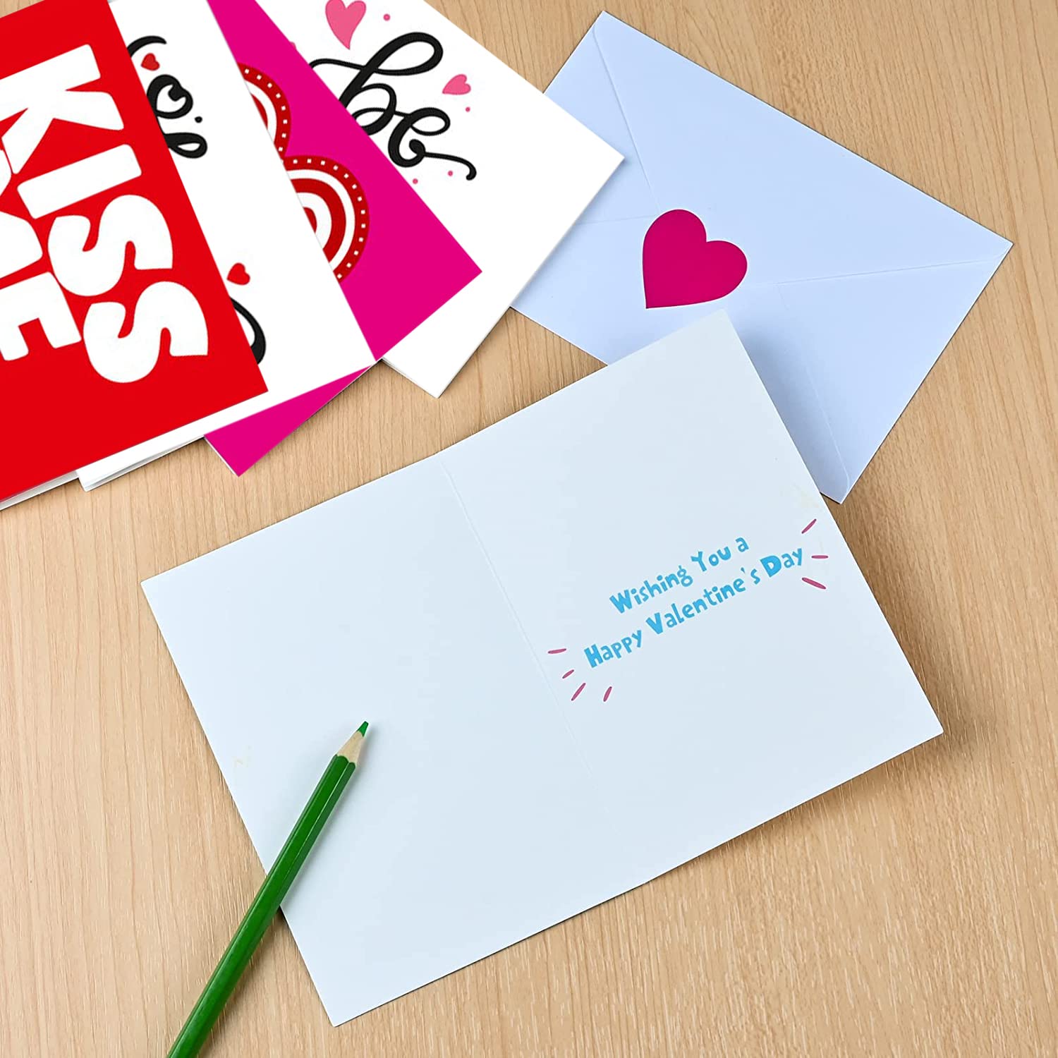 Party Propz Love Card - 40 pcs Love Message Cards, Anniversary Greeting Card For Girlfriend, Anniversary Greeting Card For Husband, Wife, Boyfriend, Girlfriend 3