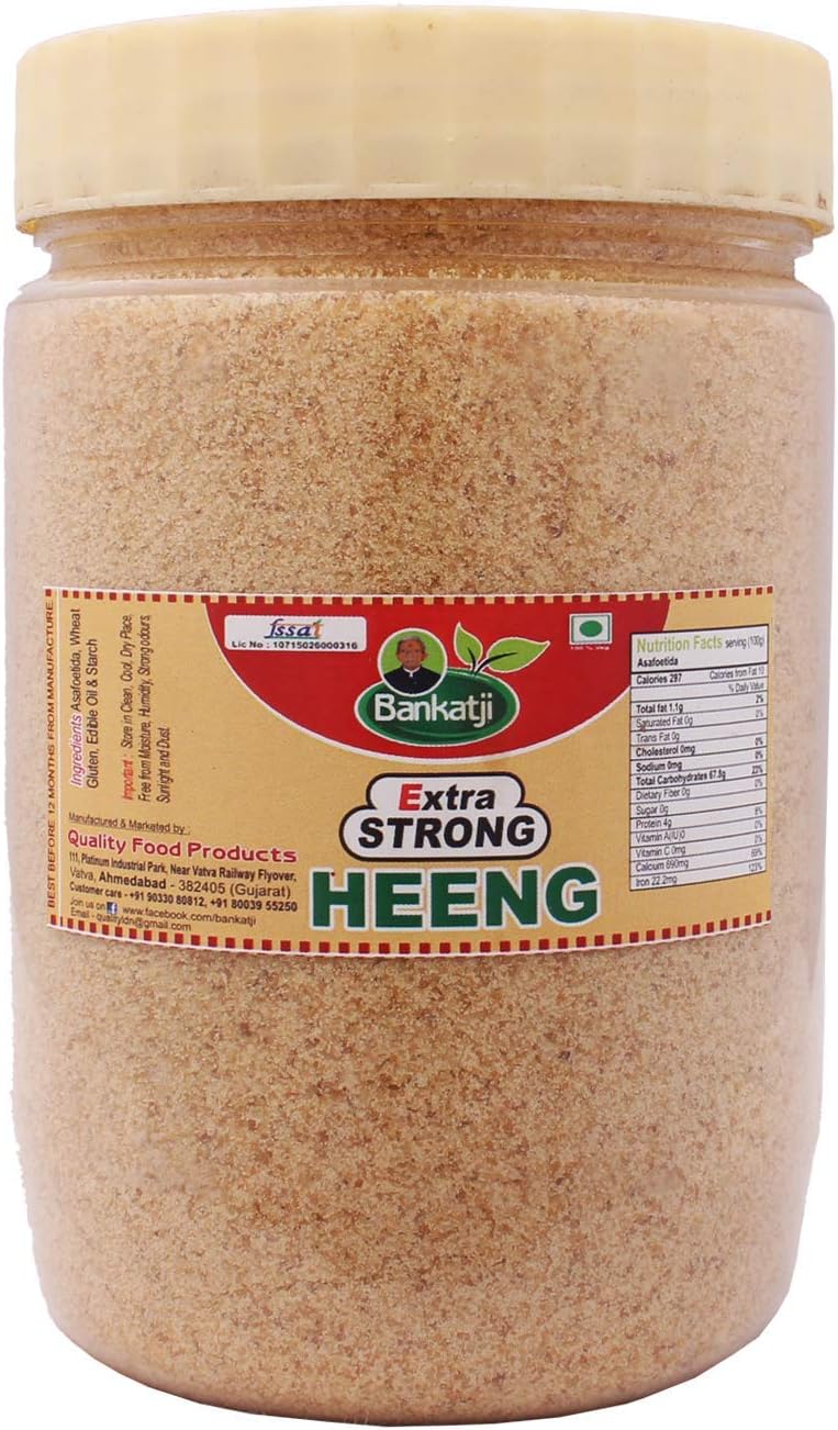 BANKATJI HEENG / Hing Asafoetida Extra Strong Powder 250GMS