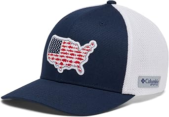 Columbia PFG Stateside Mesh Ball Cap-Mid Crown