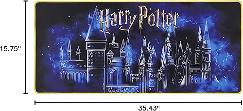Miniatura 8 de SUBSONIC - Alfombrilla de ratón XXL de Harry Potter 90 MMS x 40 MMS con acabado de cuentas XXL - Licencia oficial de Harry Potter