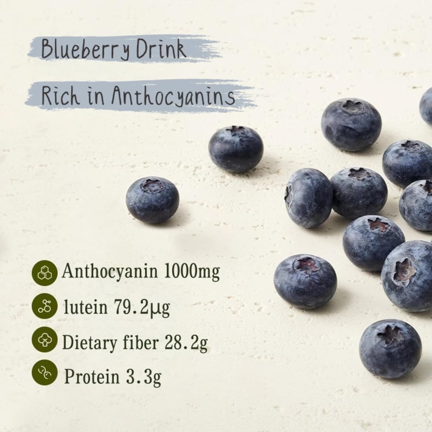 Organic Freeze-Dried Blueberry Powder - 7.05oz (200g) | 100% Whole Fruit, No Sugar or Additives | For Smoothies, Baking & Drinks | Non-GMO, Vegan. Freeze Dried Fruit Powder, Natural Fruit Extract (Blueberry) - Image 3
