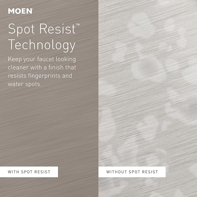 Grifería Lavamanos 1 Hueco 4 Pulgadas Acabado Resistente miniatura 6