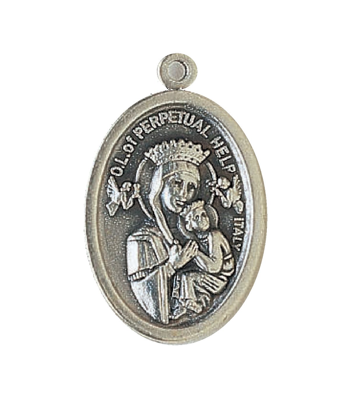 bomap Perpetual Help Senor de Los Buga 100 Medals 100% Made in Italy Religious Gifts